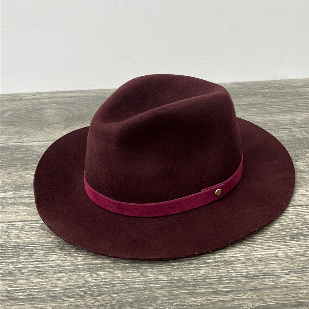 Phenix Burgundy 100% Wool Hat